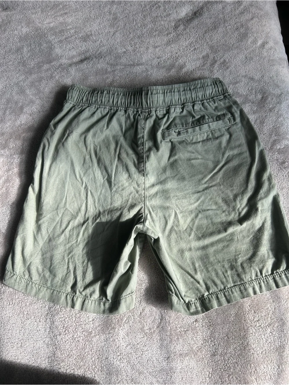 Old Navy boys Elastic-Waist Shorts - Sage Green, Black, Khaki